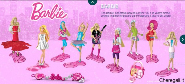 Kinder Sorpresa Serie Speciale Barbie 3084